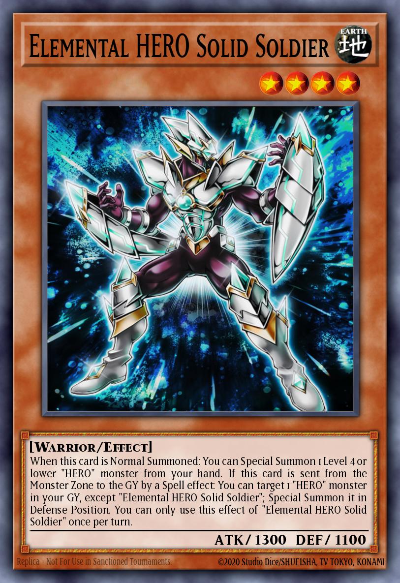 Image of Elemental HERO Solid Soldier