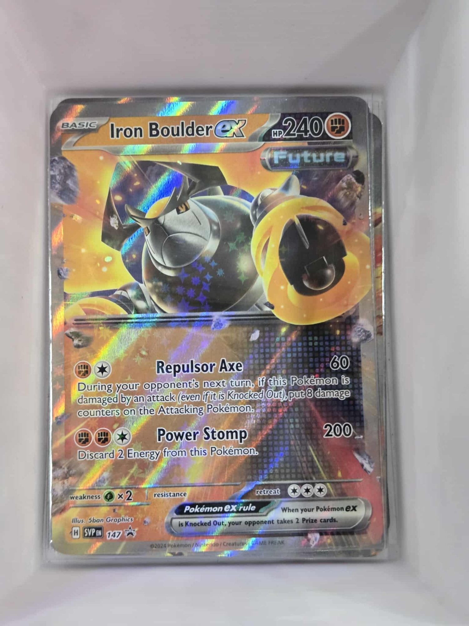 Image of Iron Boulder ex Scarlet and Violet Promos (svp) #147