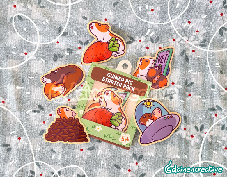 Artist Series - Sticker Packs - Dainencreative - Pop Culture Larrikin 