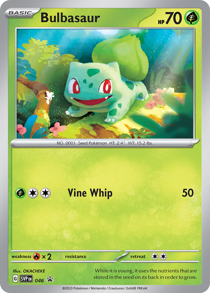 Bulbasaur #46 Scarlet & Violet Promos en