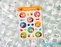 Artist Series - Large Sticker Sheet - Dainencreative - Pop Culture Larrikin