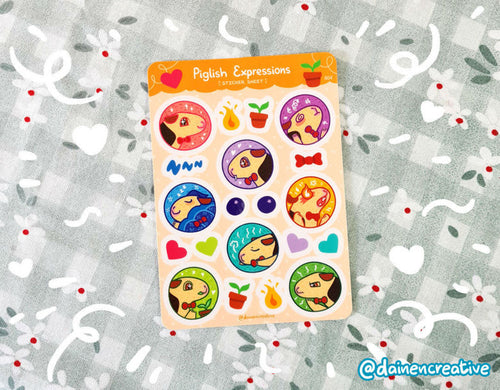 Artist Series - Large Sticker Sheet - Dainencreative - Pop Culture Larrikin