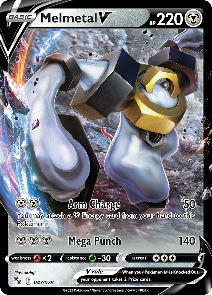 Melmetal V #47 Pokémon GO en