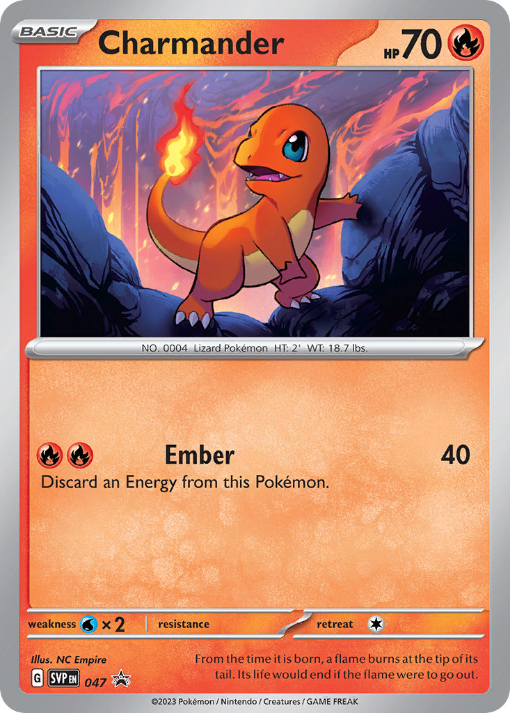 Charmander #47 Scarlet & Violet Promos en
