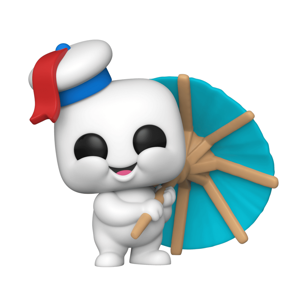 Funko Pop! Ghostbusters: Afterlife - Mini Puft with Cocktail Umbrella #934 vinyl figure out of box