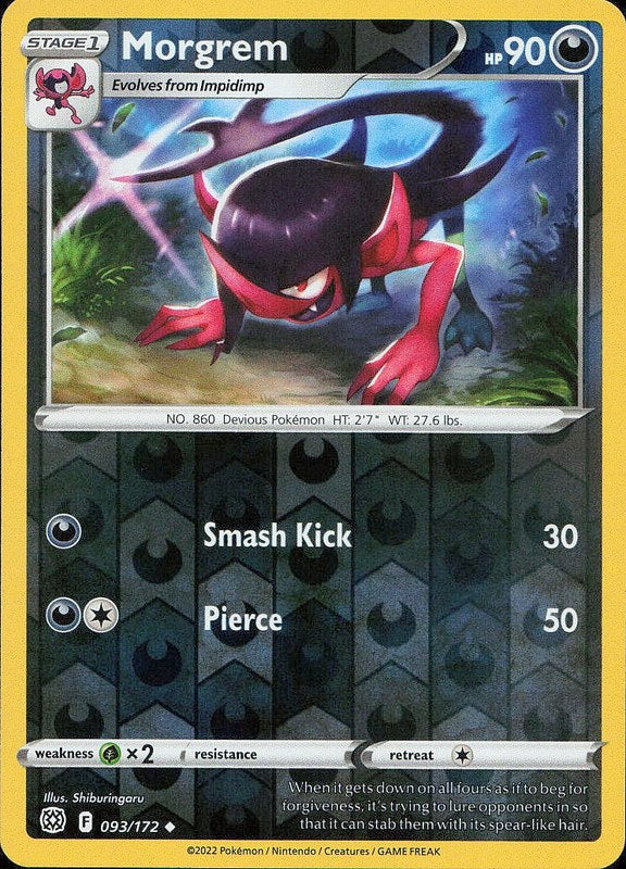 Morgrem #93 reverse_holo Brilliant Stars en
