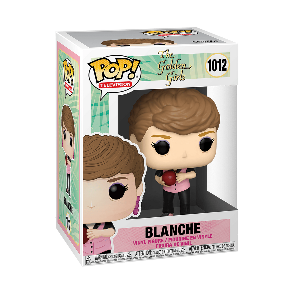 Funko Pop! The Golden Girls - Blanche (Bowling) #1012 in window box