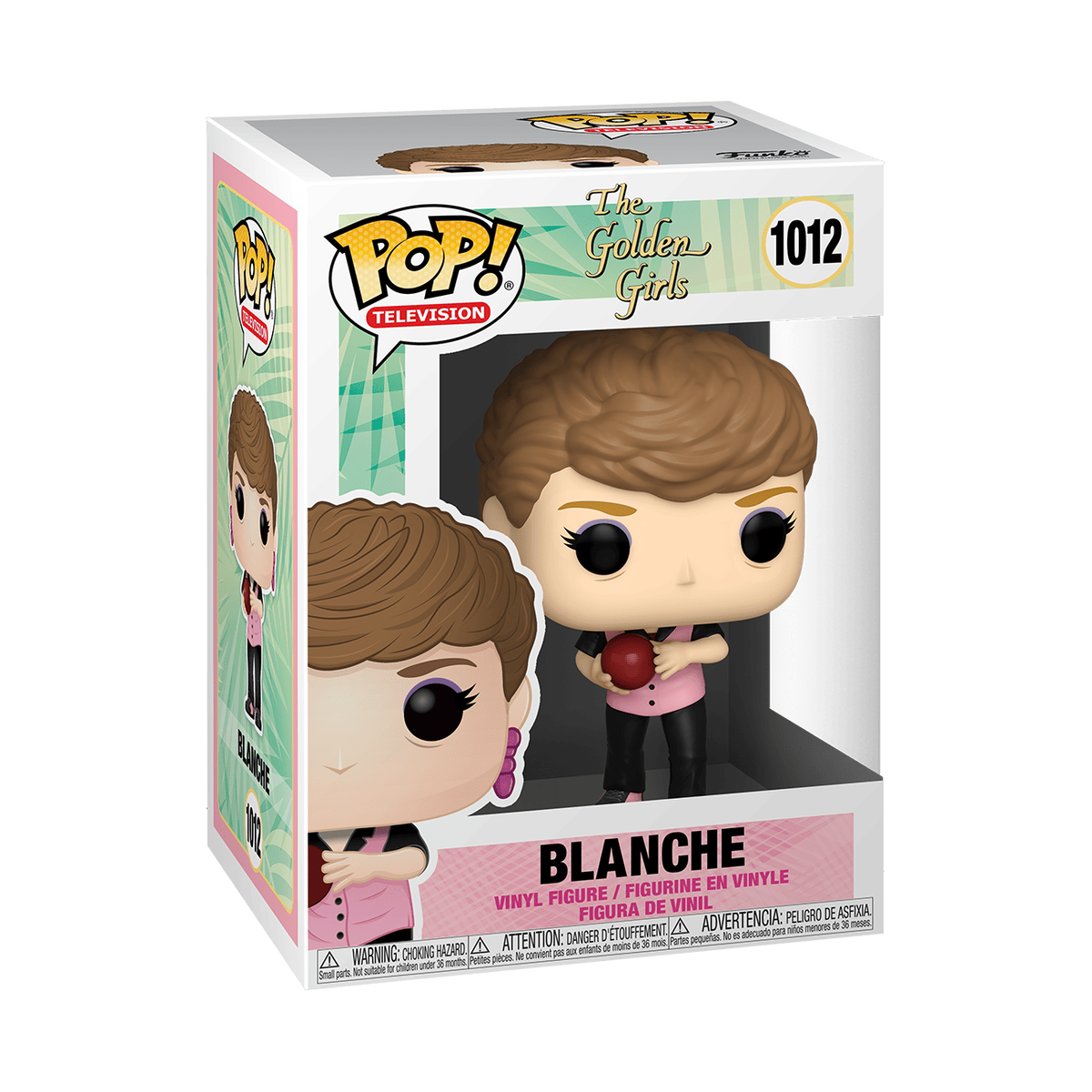Funko Pop! The Golden Girls - Blanche (Bowling) #1012 in window box