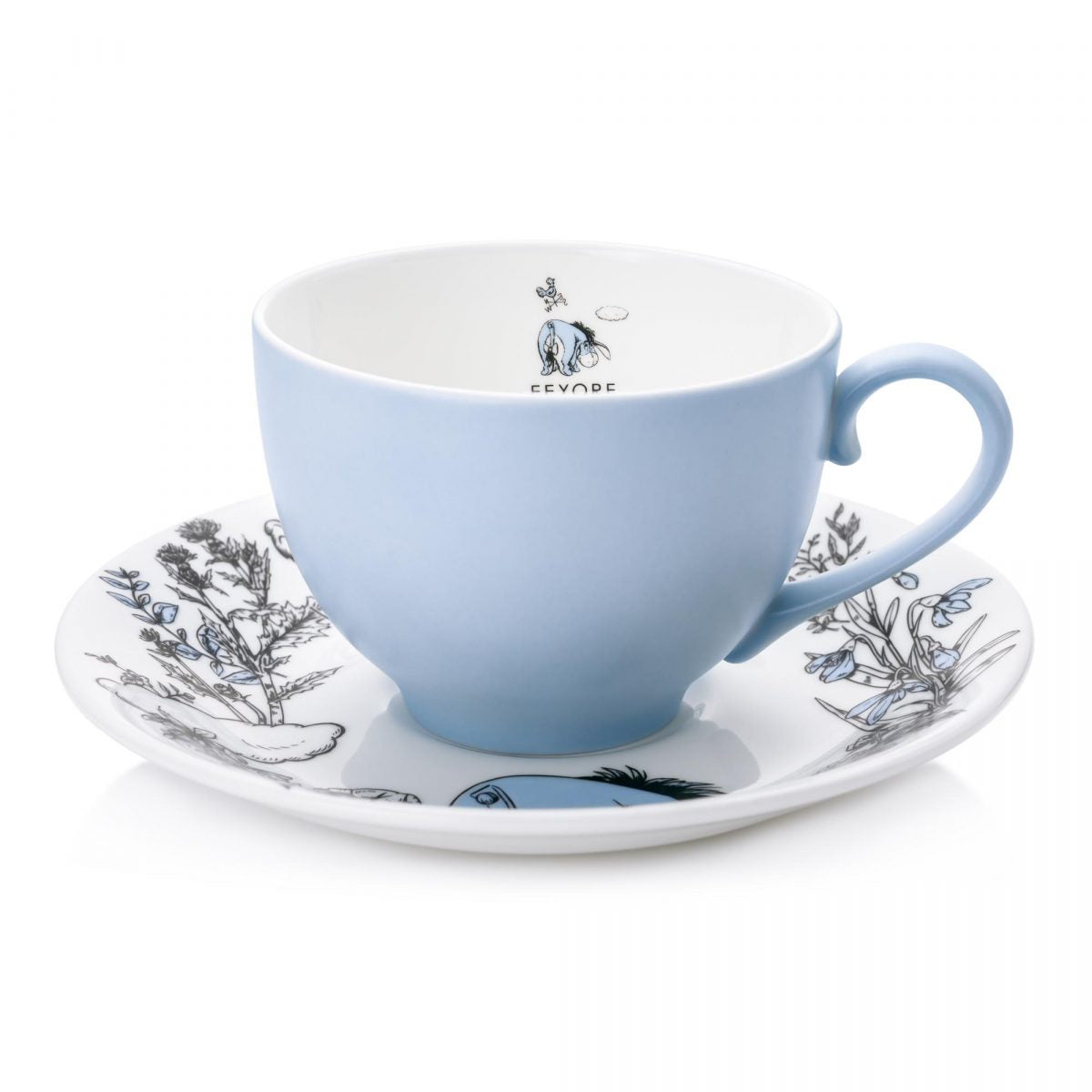 Winnie The Pooh - Eeyore - Cup & Saucer - The English Ladies Co - Pop Culture Larrikin