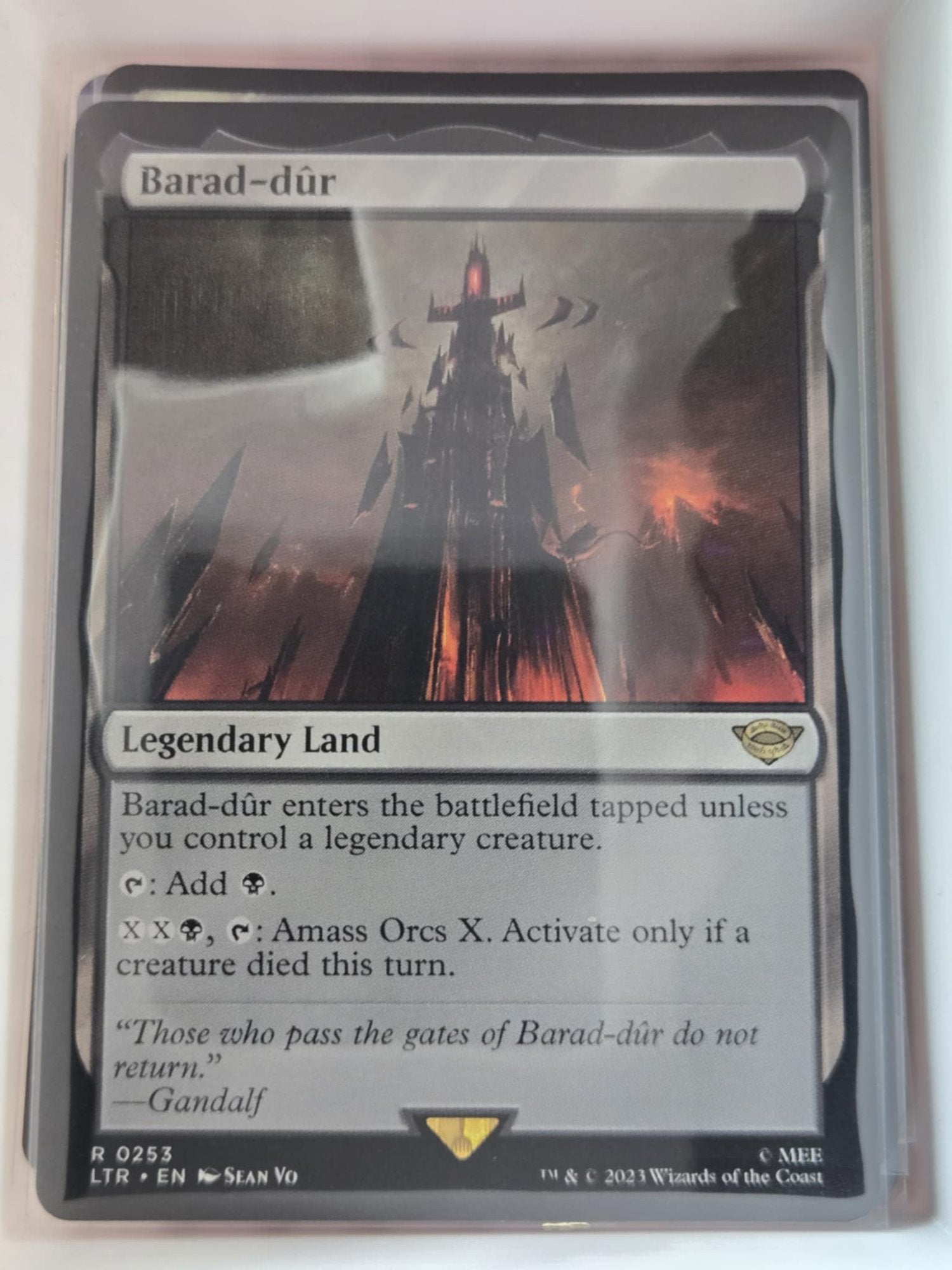 Image of Barad-dûr The Lord of the Rings: Tales of Middle-earth (LTR) #253