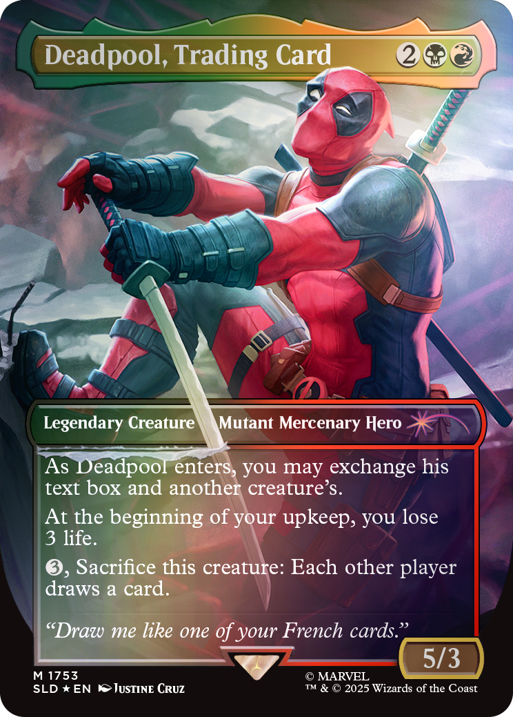 Secret Lair x Marvel's Deadpool Edition MTG - Pop Culture Larrikin 