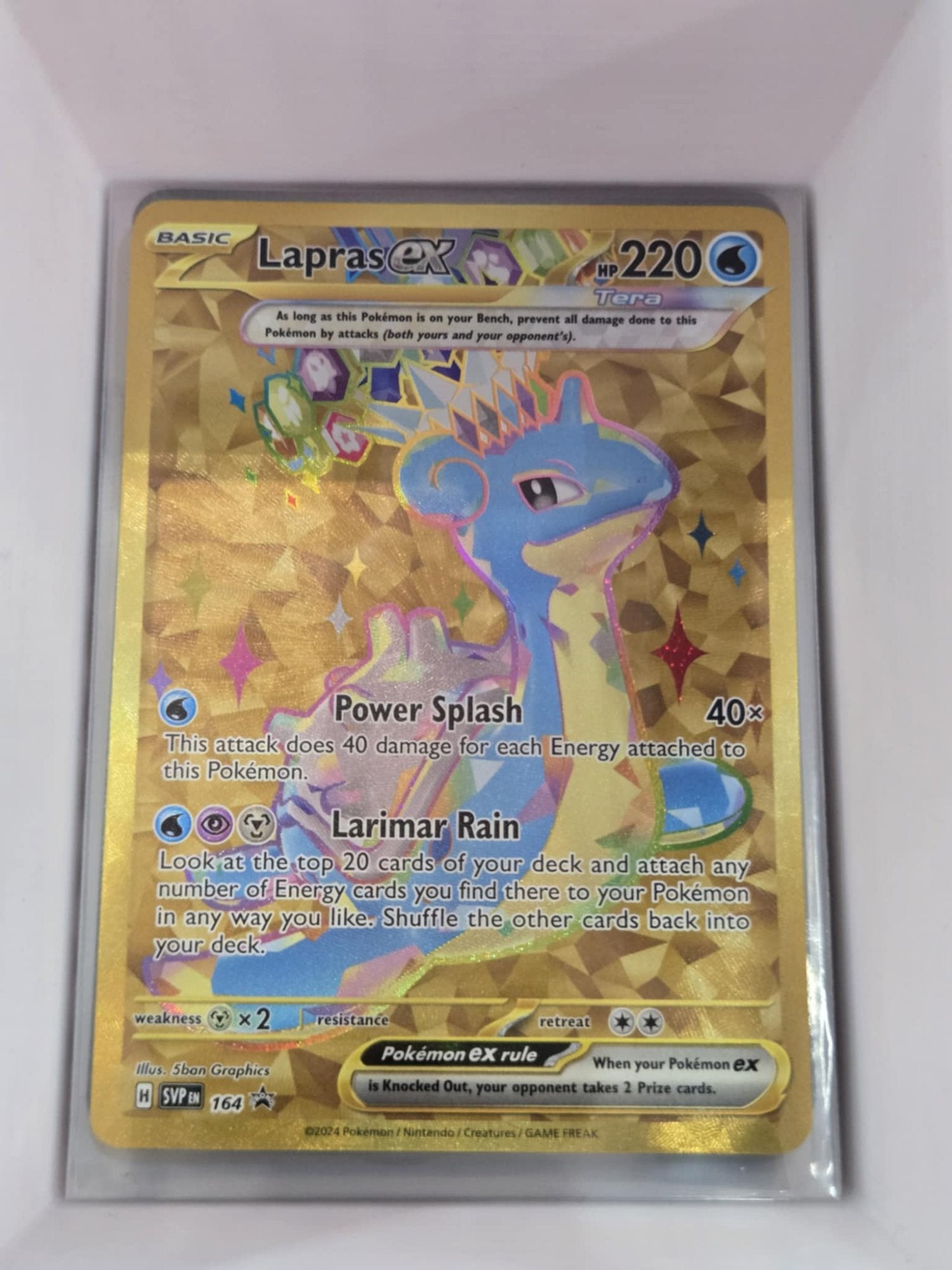 Image of Lapras ex Scarlet and Violet Promos (svp) #164