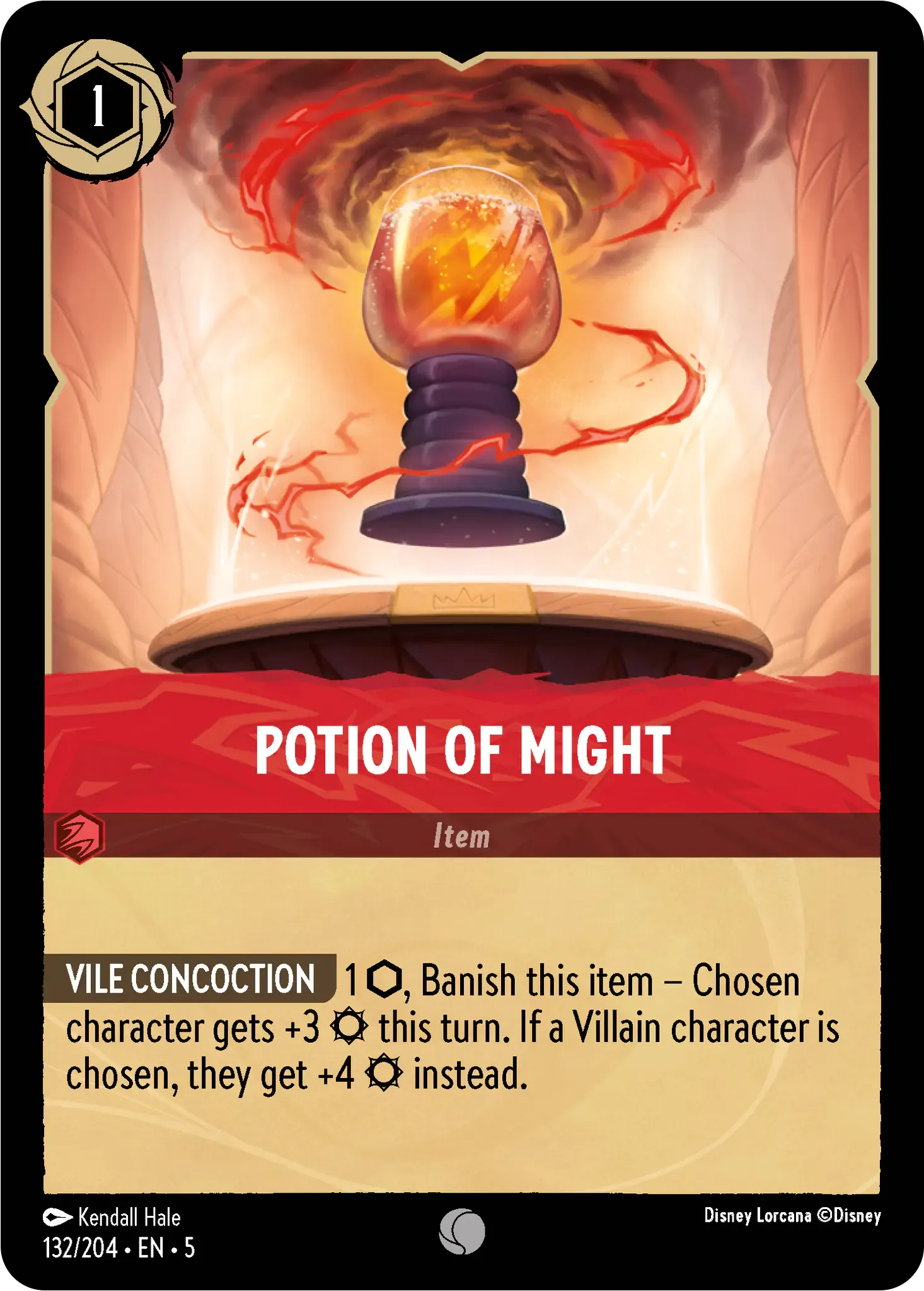 Image of Potion of Might Shimmering Skies (5) #132