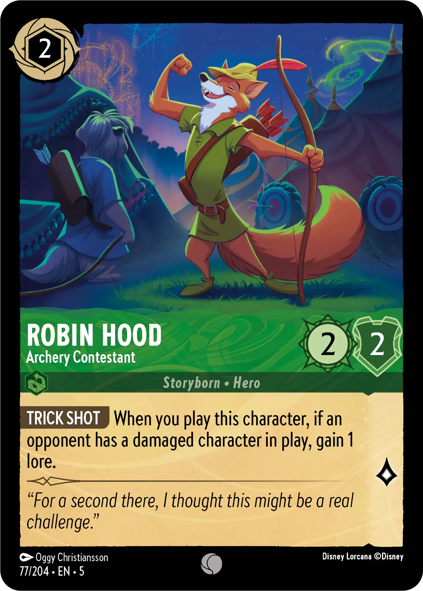 Image of Robin Hood Shimmering Skies (5) #77