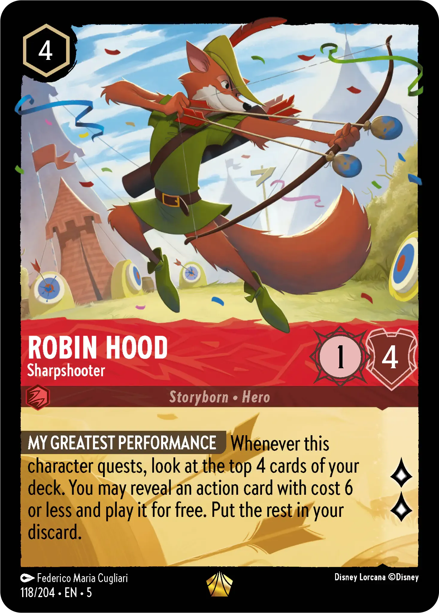 Image of Robin Hood Shimmering Skies (5) #118