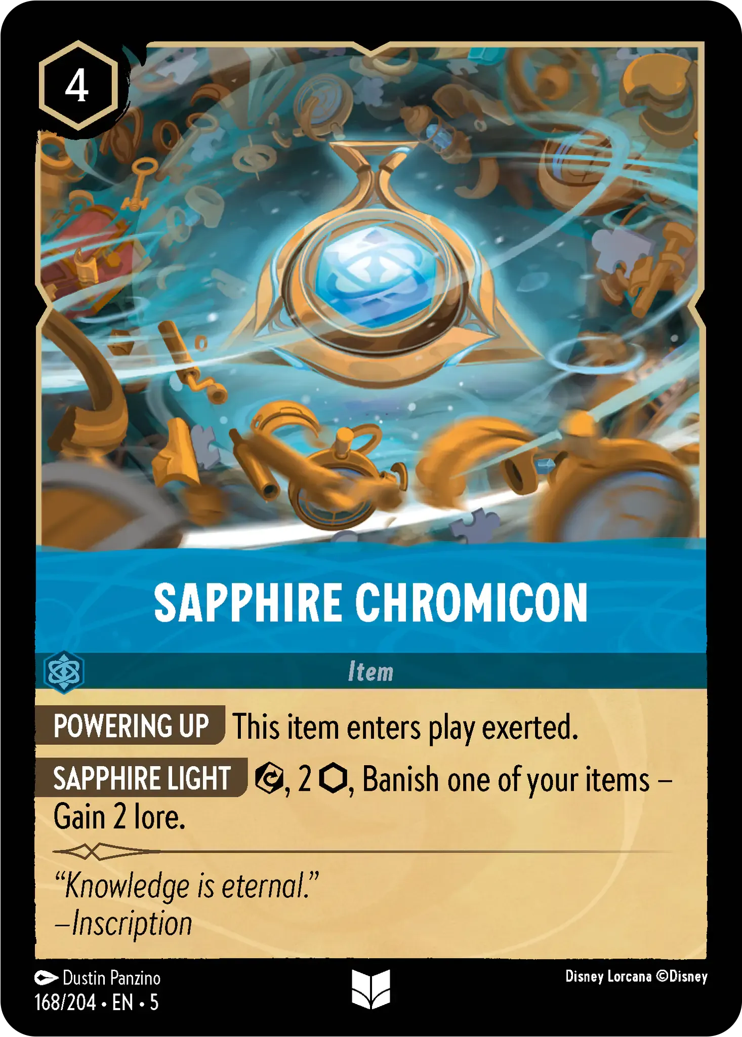 Image of Sapphire Chromicon Shimmering Skies (5) #168