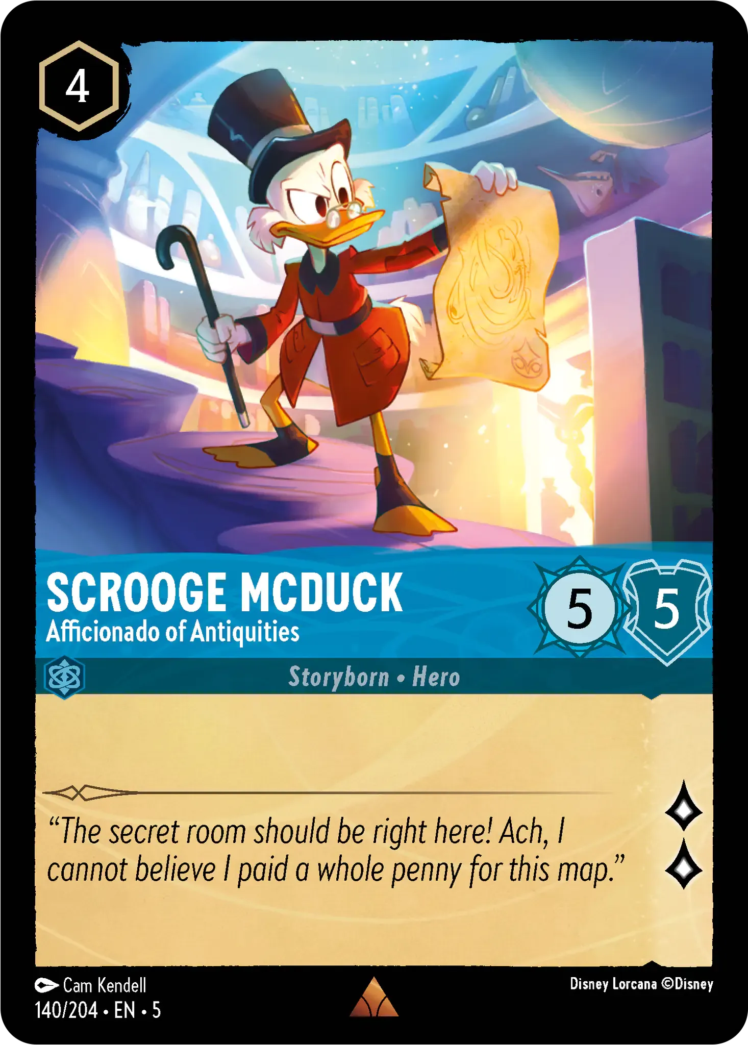 Image of Scrooge McDuck Shimmering Skies (5) #140