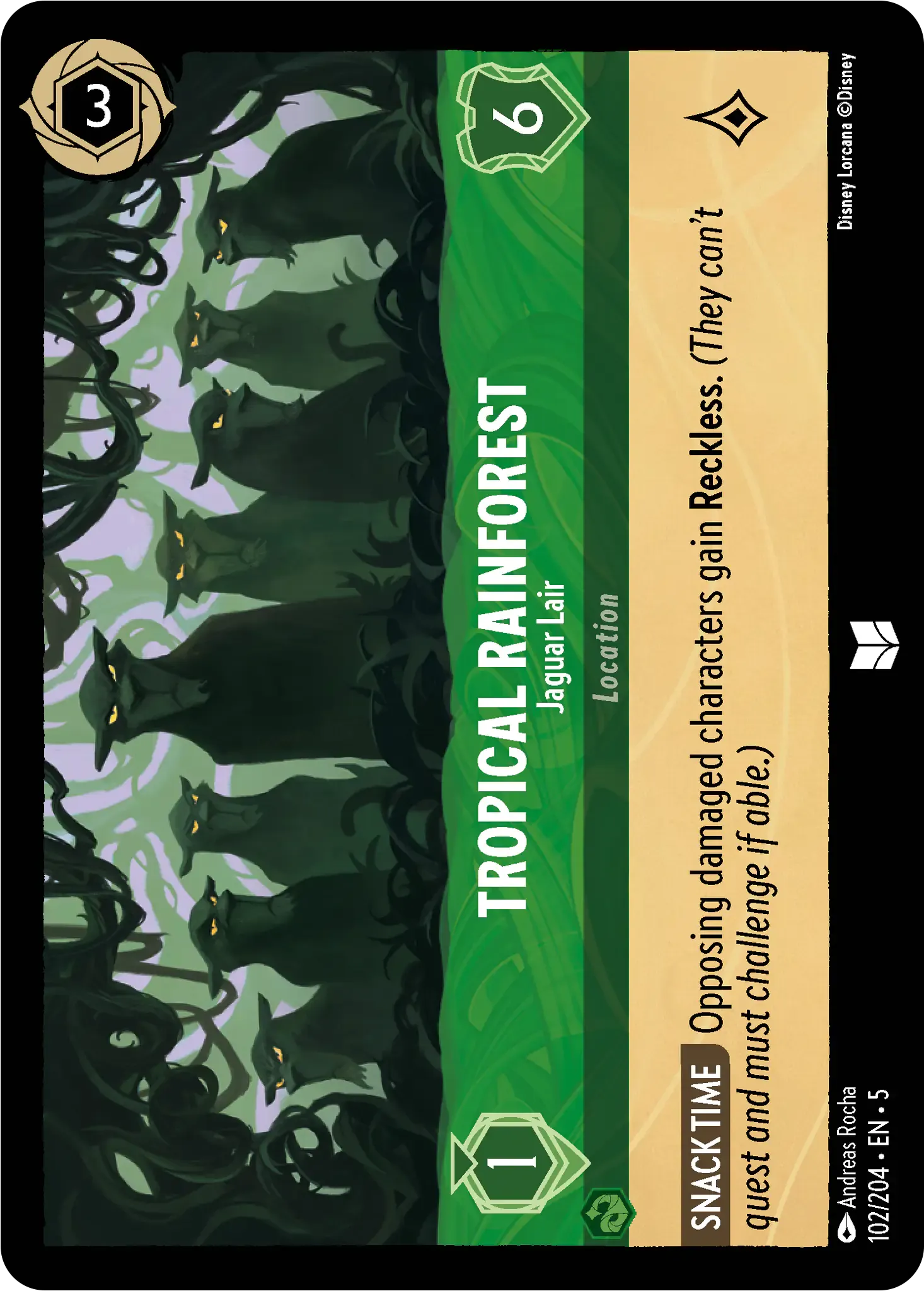 Image of Tropical Rainforest Shimmering Skies (5) #102