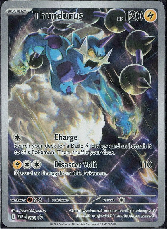 Thundurus #209 Scarlet & Violet Promos en