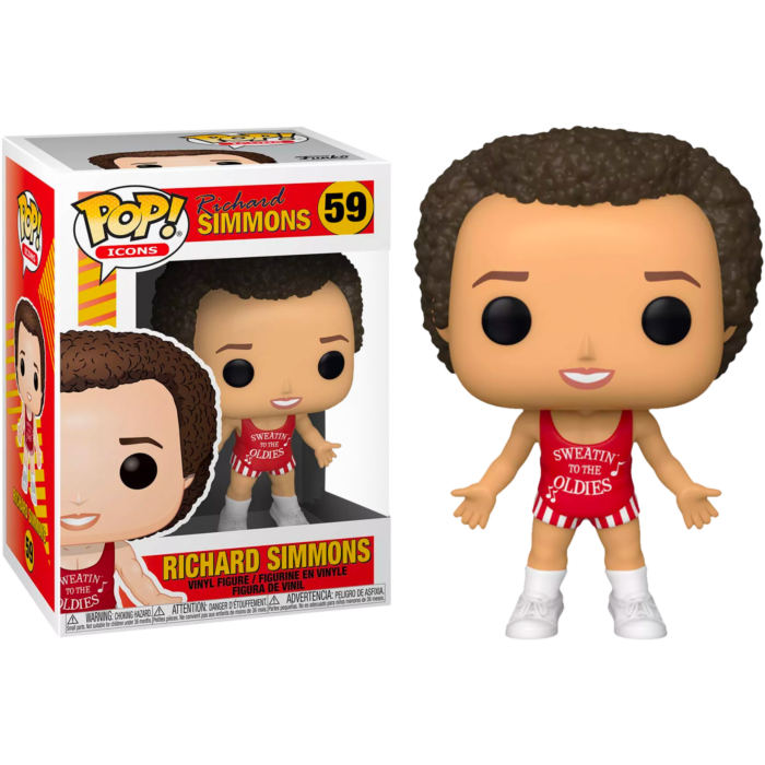 Icons Richard Simmons #59 Exclusive - Funko Pop! - Pop Culture Larrikin 
