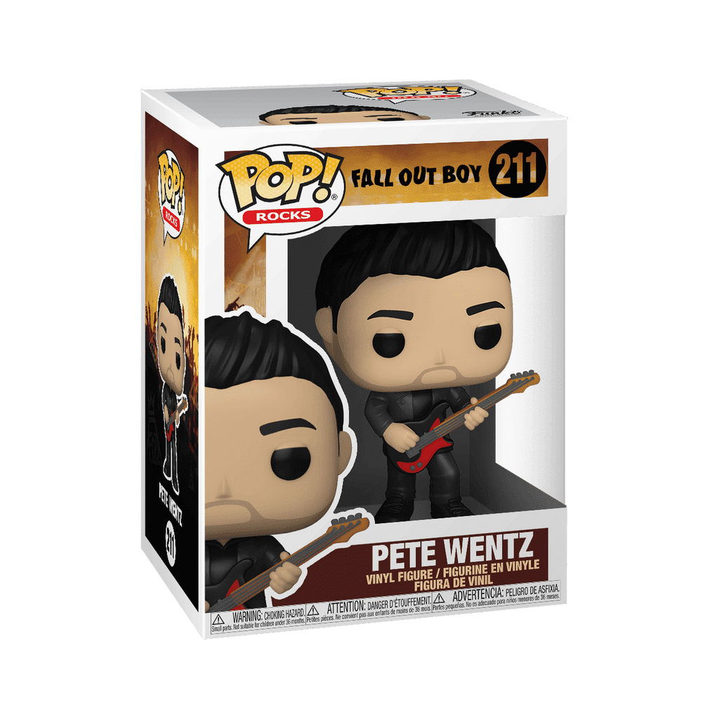 Funko Pop! Fall Out Boy - Pete Wentz #211 in window box