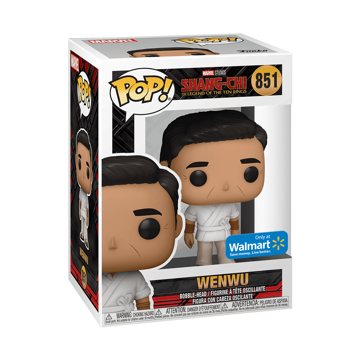 Funko Pop! Shang-Chi and the Legend of the Ten Rings - Wenwu #851 in window box