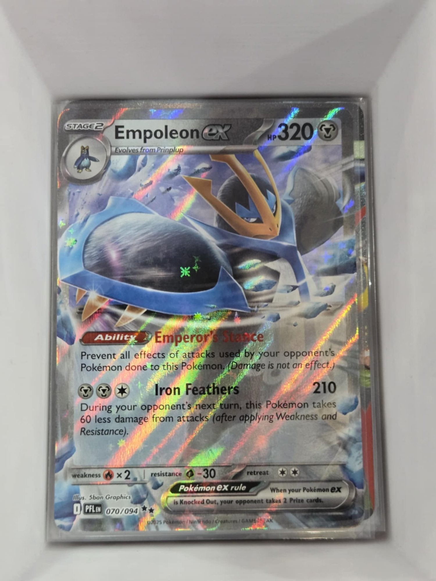 Image of Empoleon ex Phantasmal Flames (PFL) #70