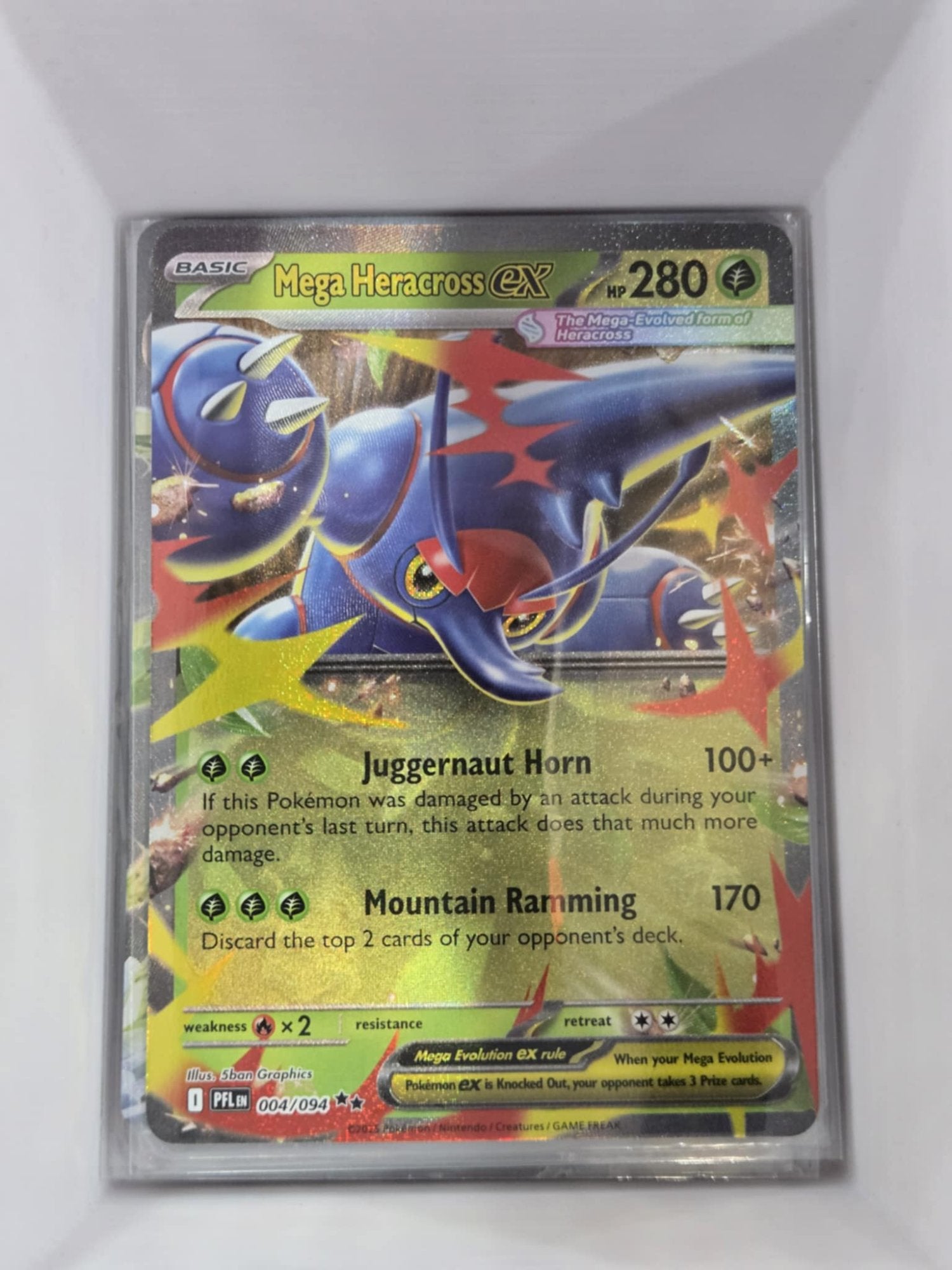 Image of Mega Heracross ex Phantasmal Flames (PFL) #4