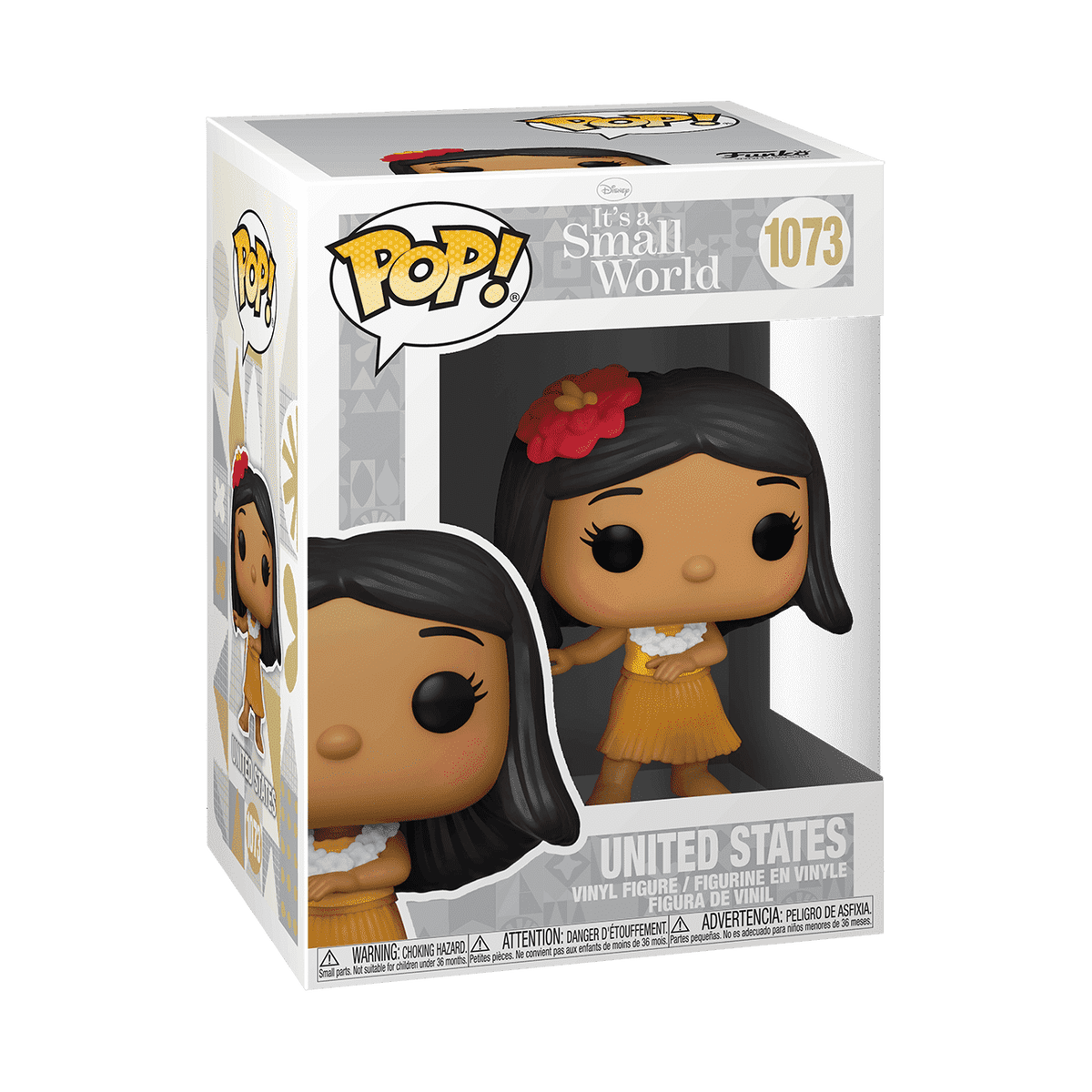 Funko Pop! It's a Small World - United States #1073 in window box
