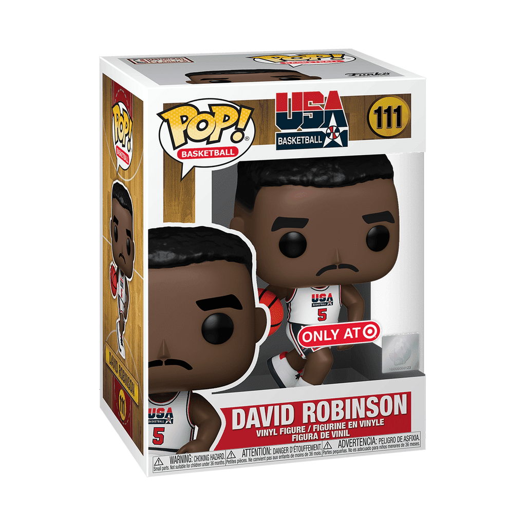 Funko Pop! USA Basketball - David Robinson #111 in window box