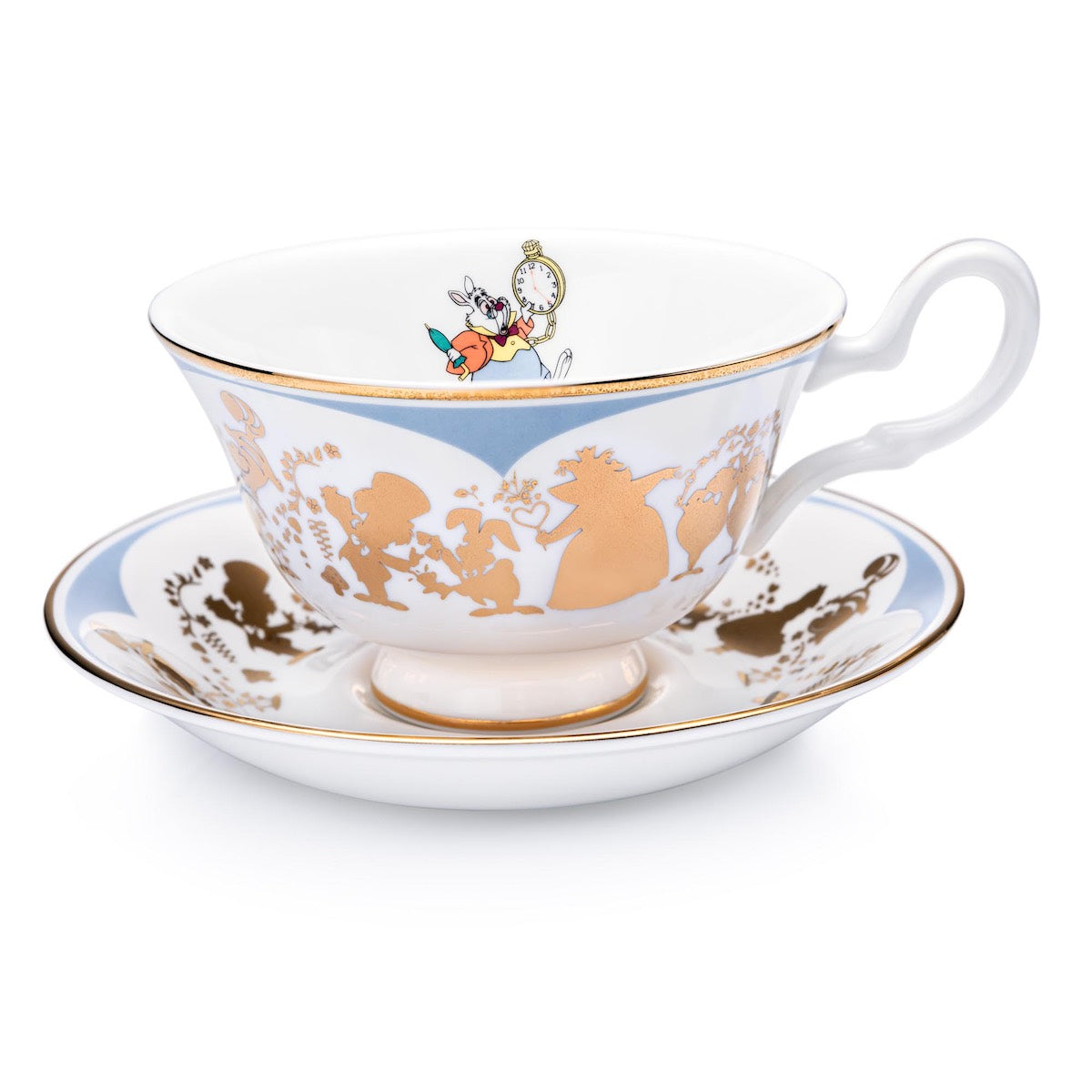 Alice In Wonderland - Mad Hatter - Cup & Saucer  - The English Ladies Co - Pop Culture Larrikin 