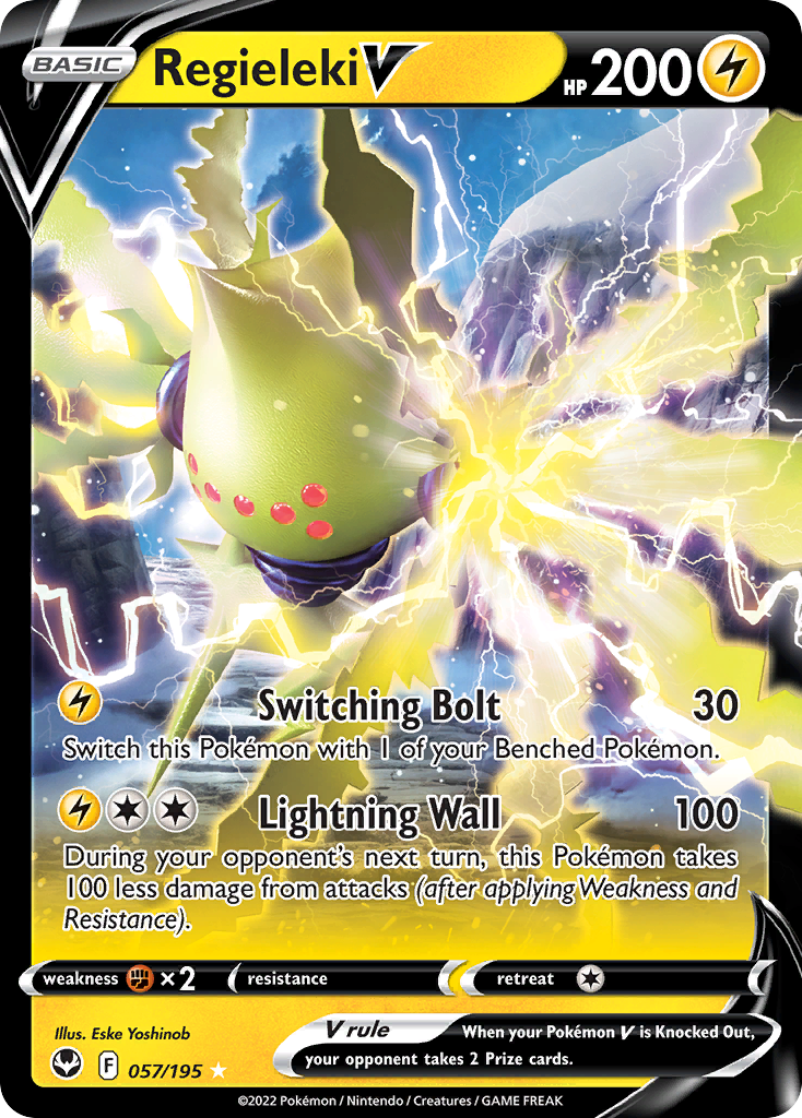 Regieleki V #57 Silver Tempest en
