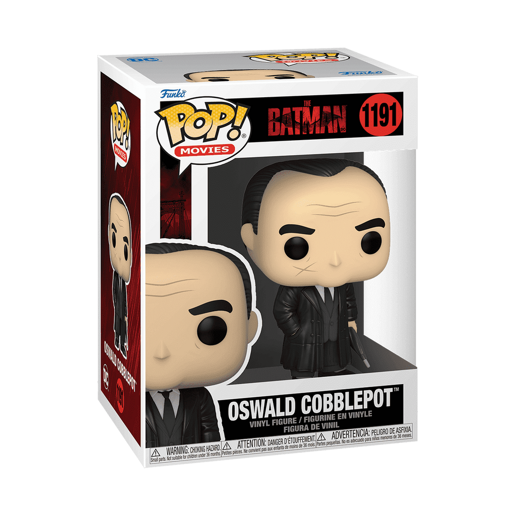 Funko Pop! The Batman - Oswald Cobblepot #1191 in window box