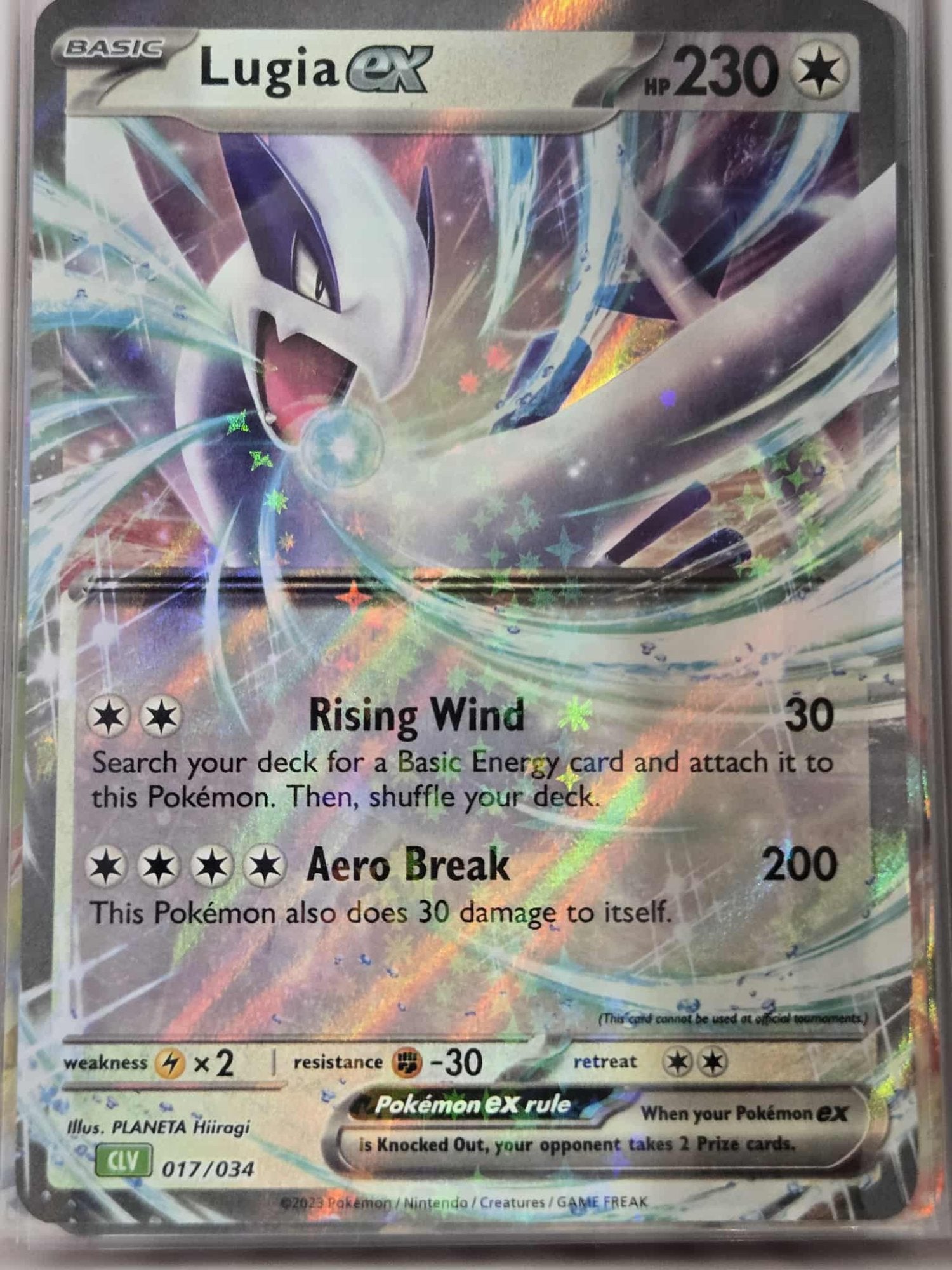 Image of Lugia ex Pokemon Trading Card Game Classic—Venusaur (CLV) #017