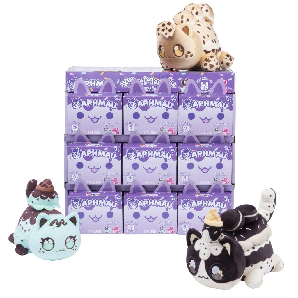 Aphmau - MeeMeows 6" Mystery Plush - Ice Cream - Pop Culture Larrikin 