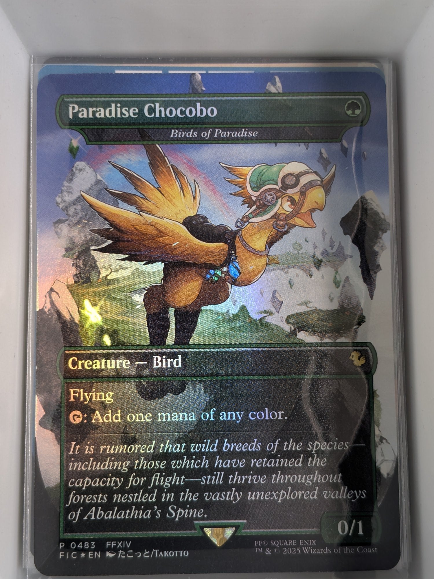 Image of Birds of Paradise Final Fantasy Commander (FIC) #483