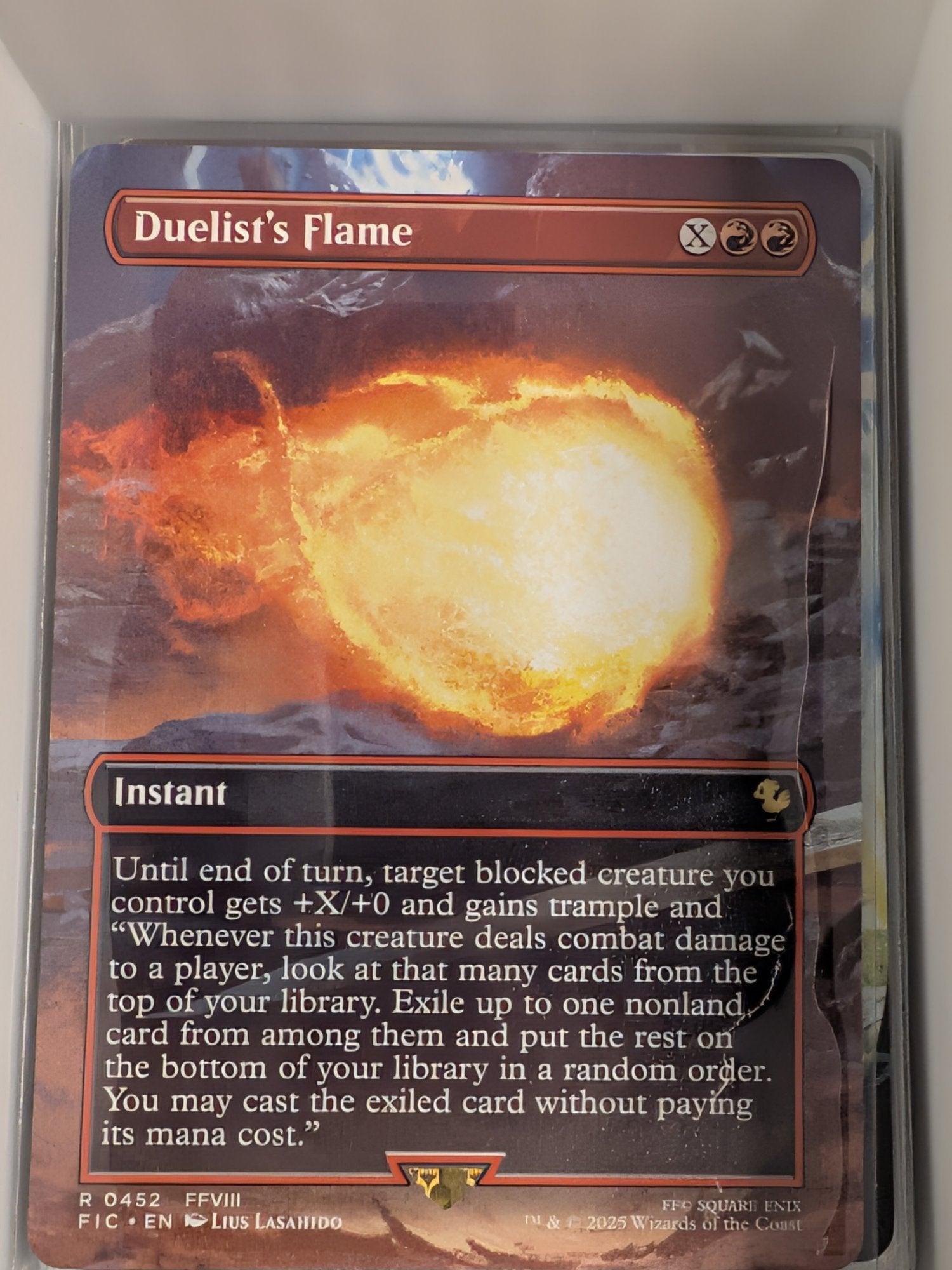 Image of Duelist's Flame Final Fantasy Commander (FIC) #452