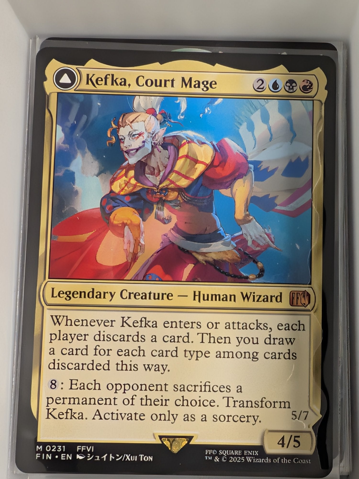 Image of Kefka, Court Mage Final Fantasy (FIN) #231
