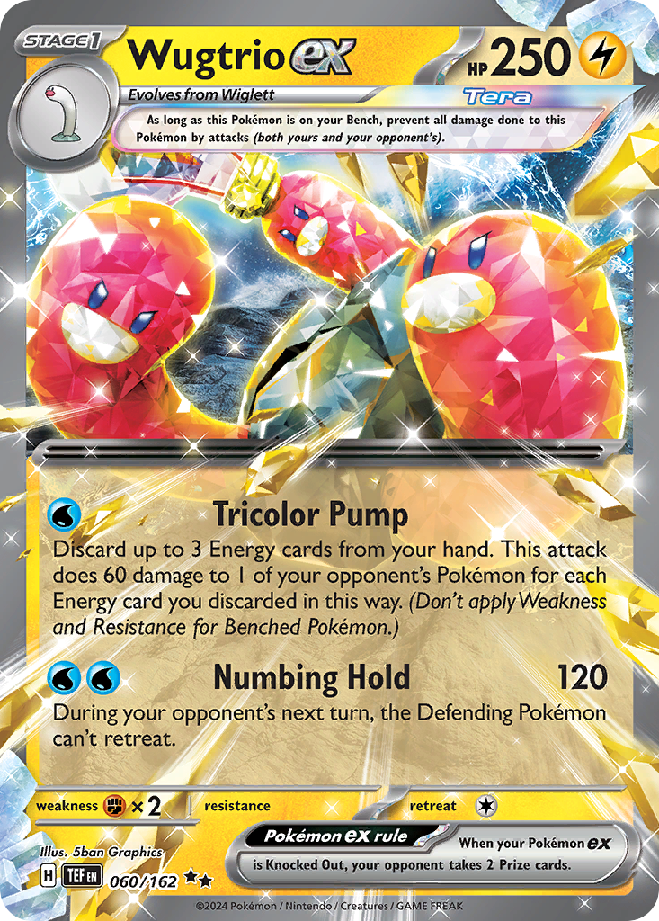 Wugtrio ex #60 Temporal Forces en