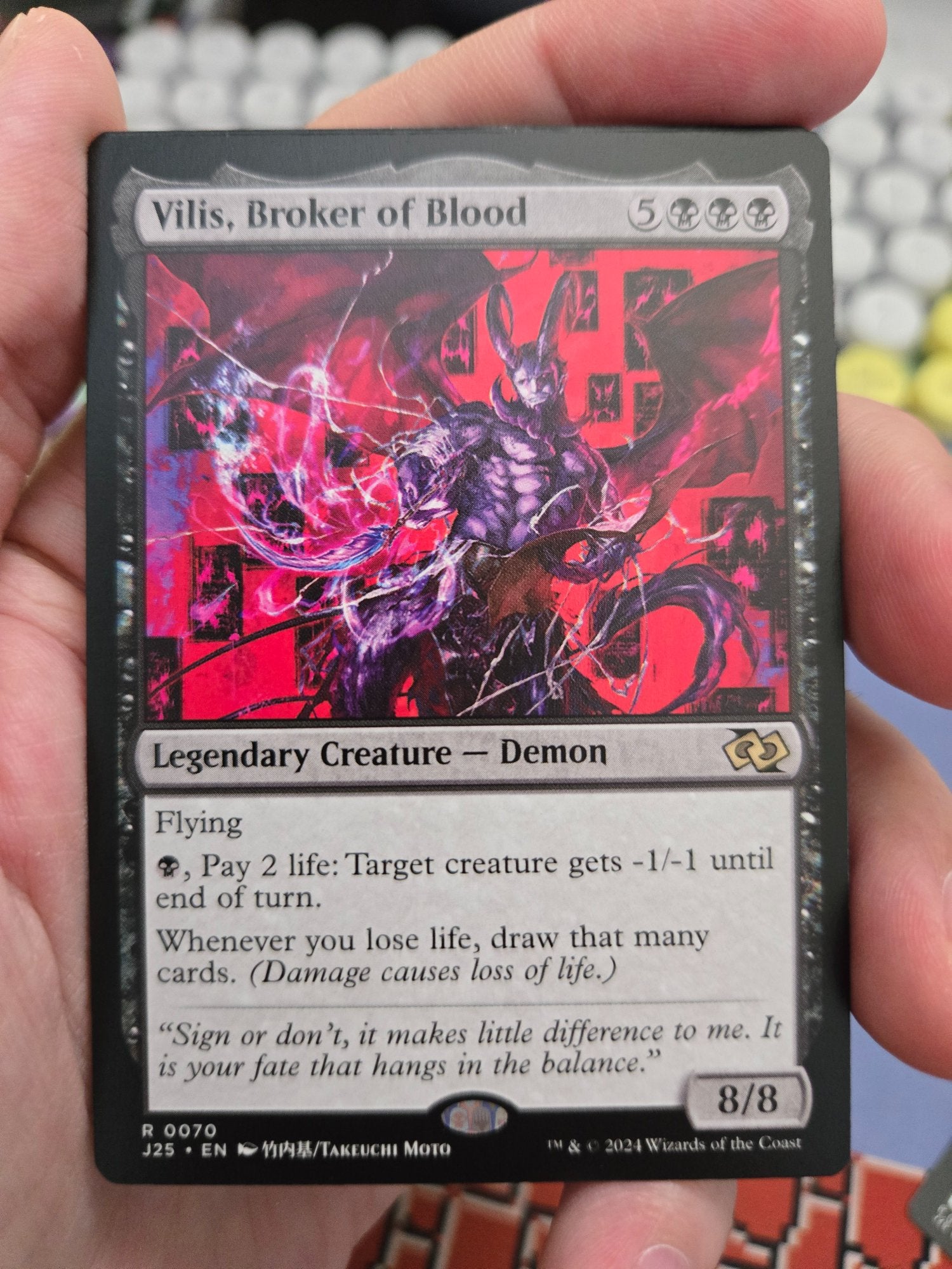 Image of Vilis, Broker of Blood Foundations Jumpstart (J25) #70