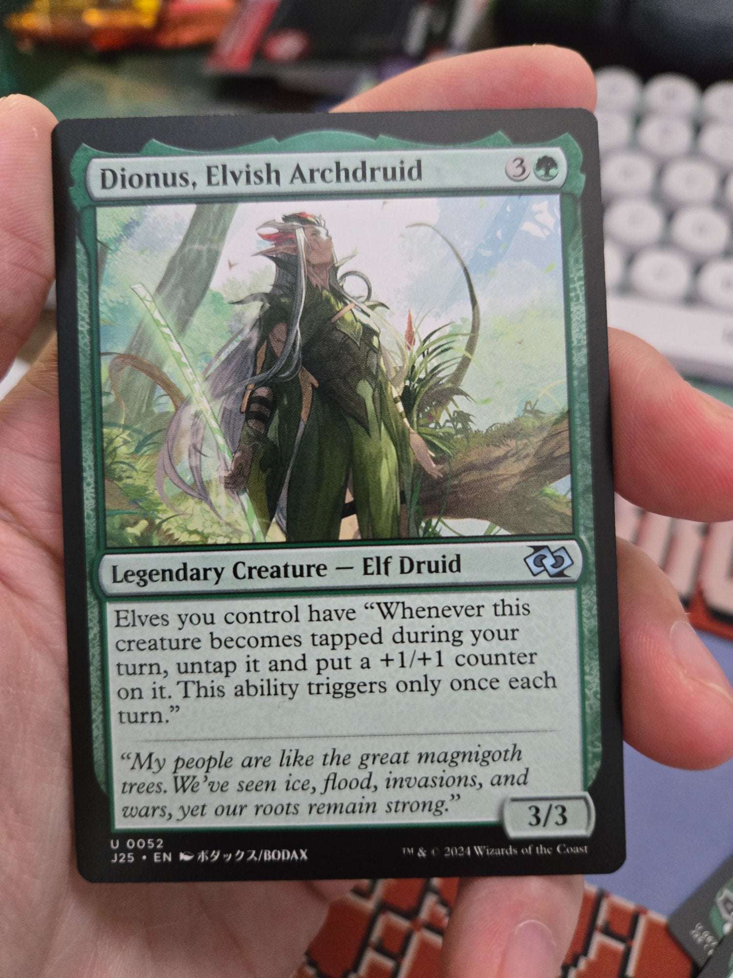 Image of Dionus, Elvish Archdruid Foundations Jumpstart (J25) #52