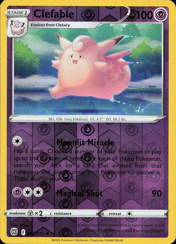 Clefable #54 reverse_holo Brilliant Stars en