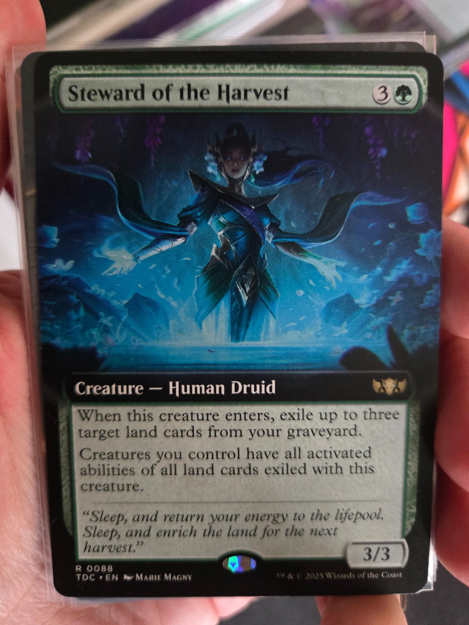 Image of Steward of the Harvest Tarkir: Dragonstorm Commander (TDC) #88