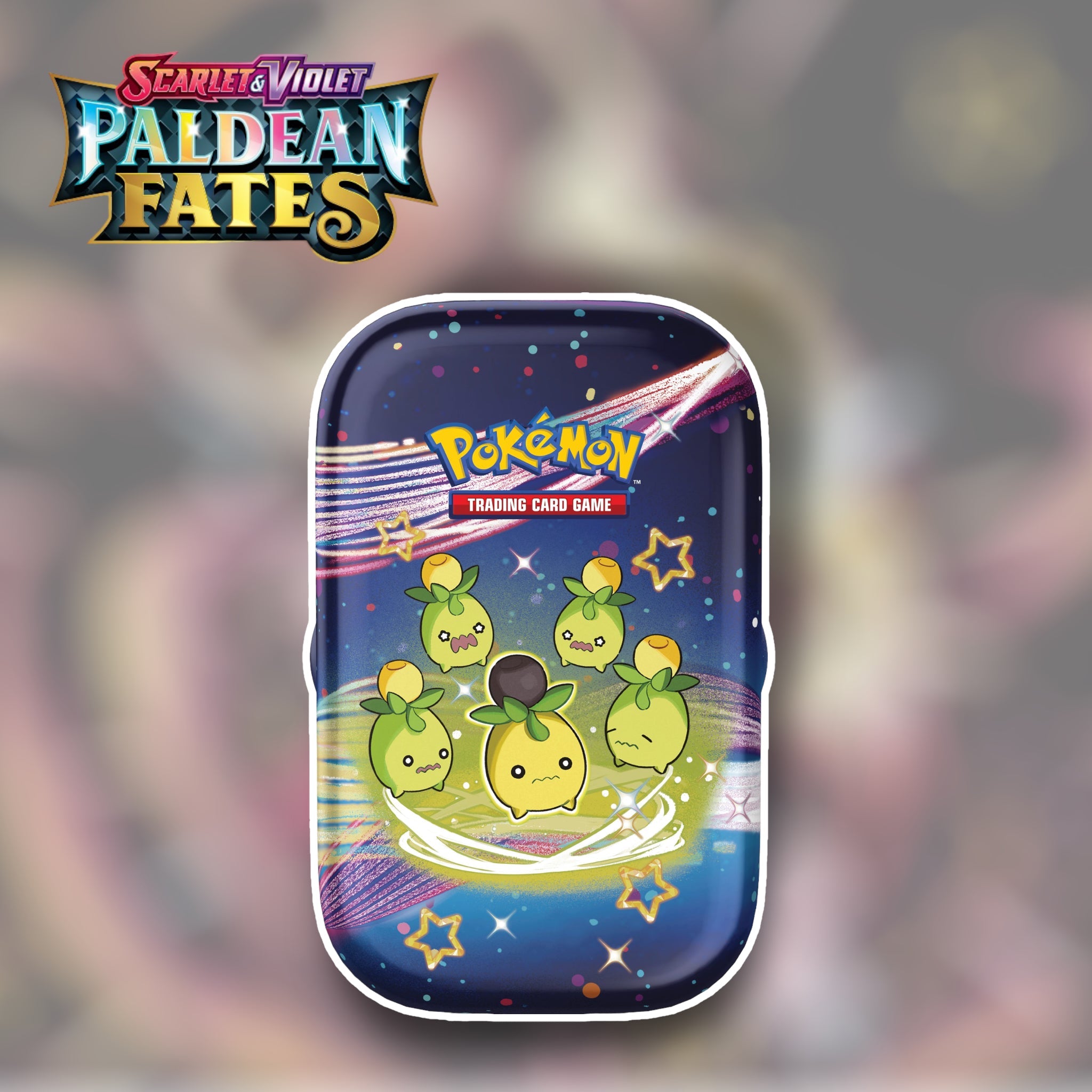 Paldean Fates, Mini Tin (box of 10) - Pokémon TCG: Scarlet & Violet - Pop Culture Larrikin 