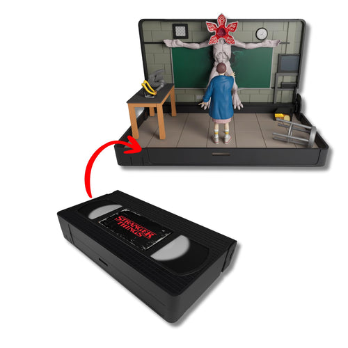Image of Console Heroes VHS Stranger Things - Eleven vs Demogorgon - Pop Culture Larrikin 