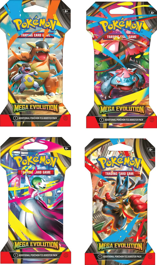 Image of Pokémon TCG Mega Evolutions Blistered Booster Pack - Pop Culture Larrikin 