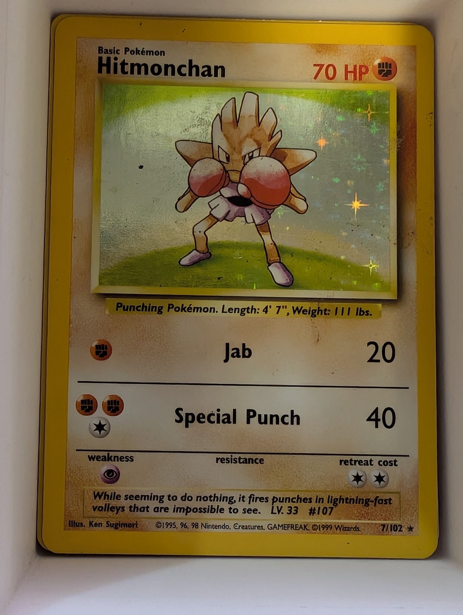 Image of Hitmonchan Base Set (BS) #7
