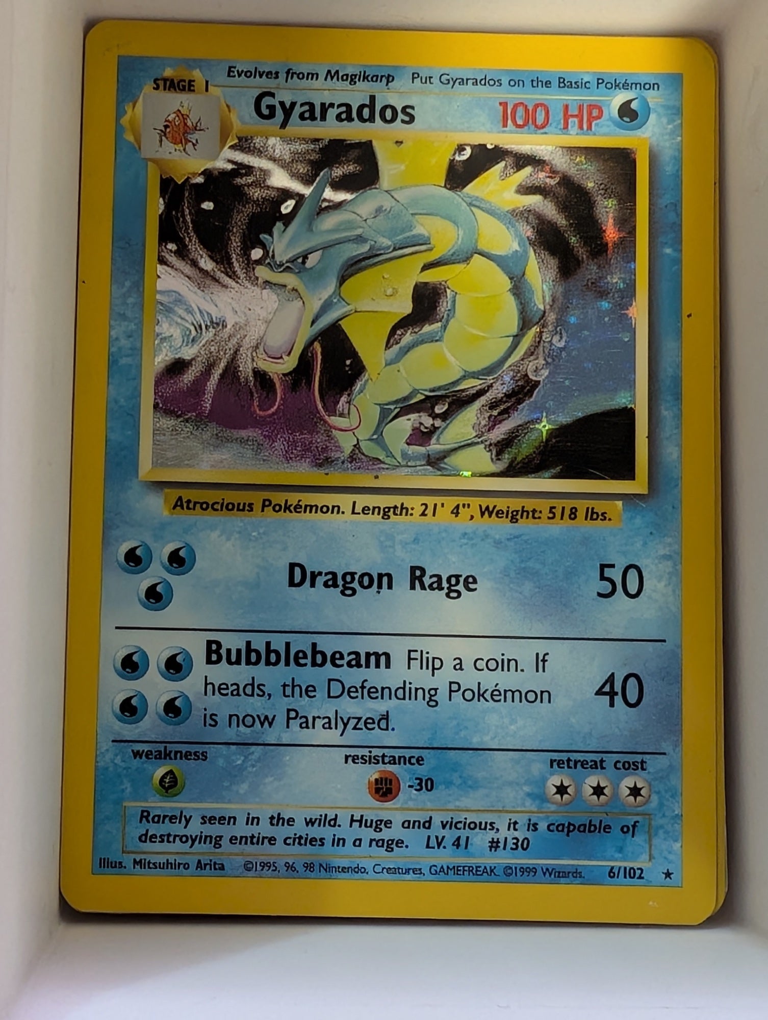 Image of Gyarados Base Set (BS) #6