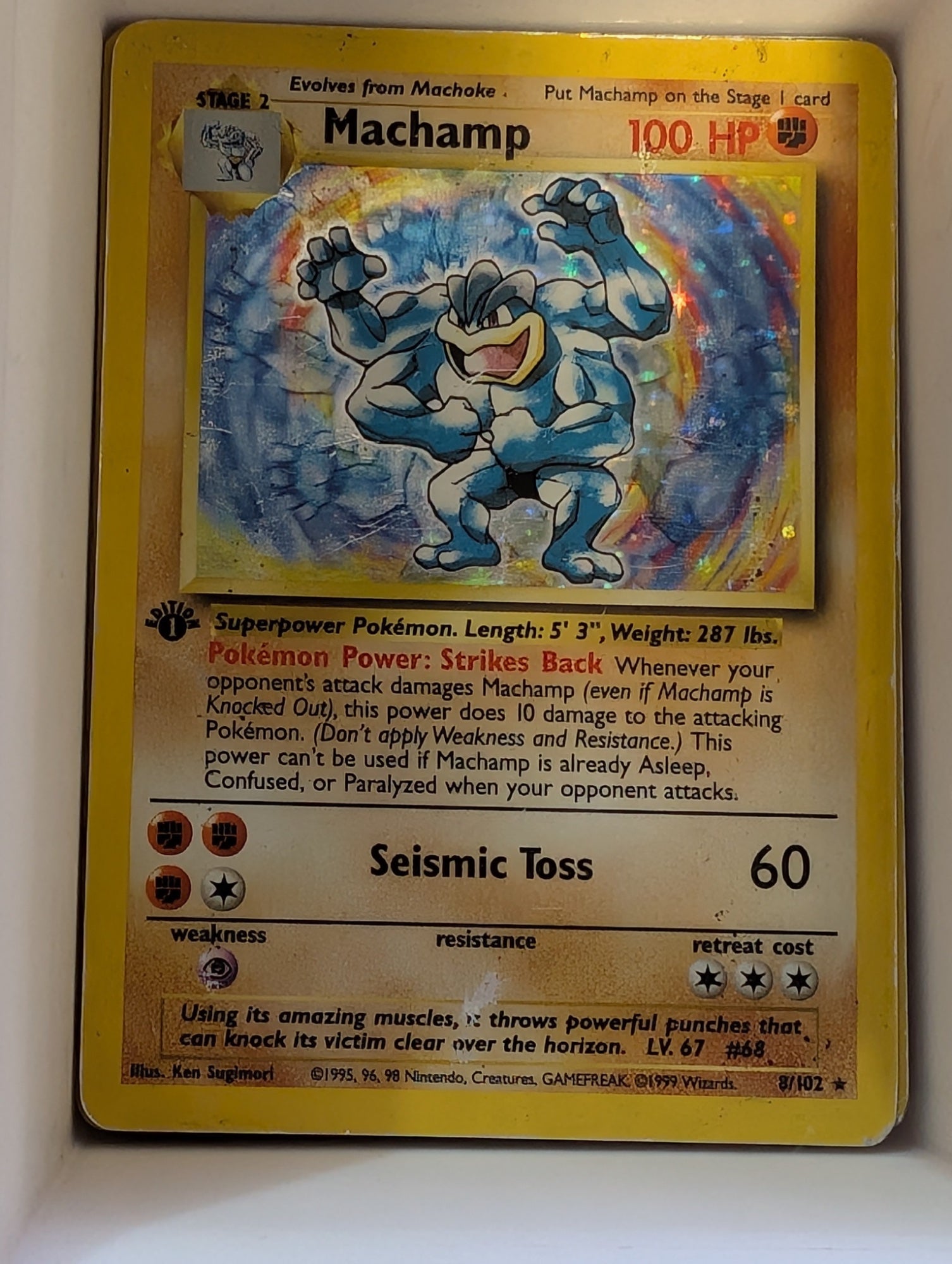 Image of Machamp Base Set (BS) #8