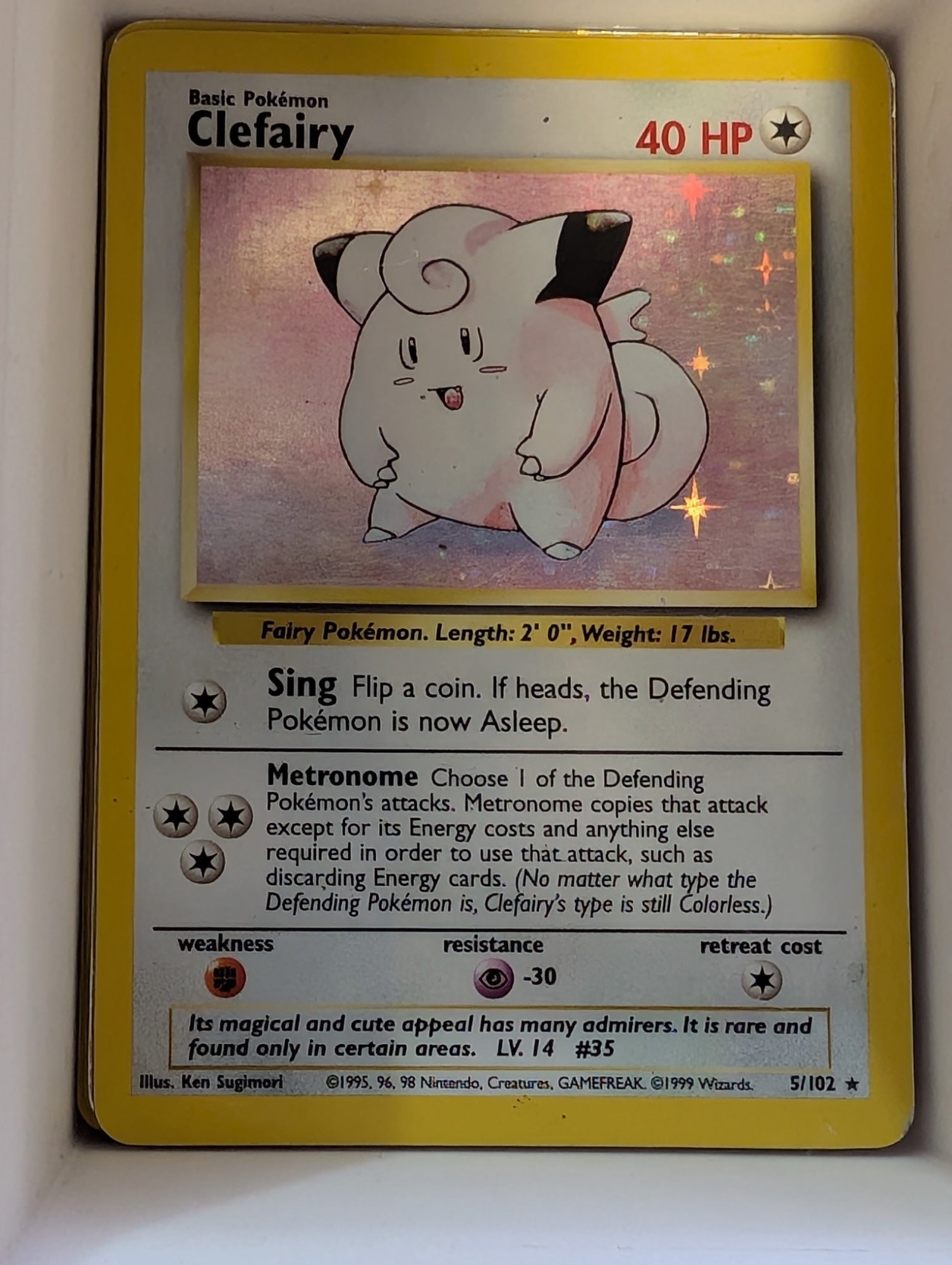 Image of Clefairy Base Set (BS) #5